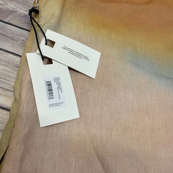 knee length dresses for ladies Boa Linen Dress - Pastel Clouds main image 1